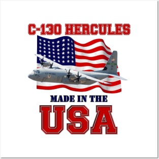 C-130 Hercules Made in the USA Posters and Art